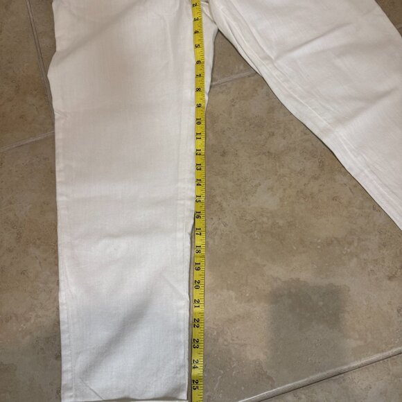 Alcott Men's White Linen Blend Pants 32 - Picture 4 of 4